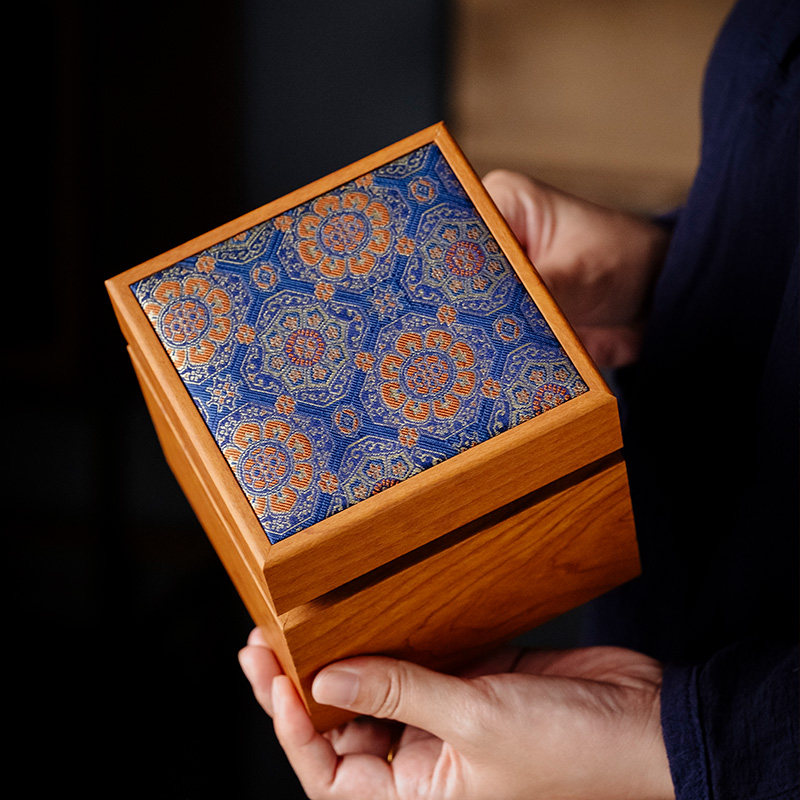 宋锦复古杯子紫砂壶包装盒陶瓷茶杯建盏礼品盒单杯锦盒空盒子定制,淘宝优惠券,粉丝福利购,淘宝优惠卷