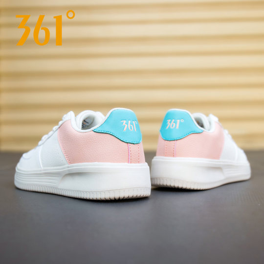 361女鞋板鞋2025冬季新款361度正品休闲鞋子空军一号品牌运动鞋女