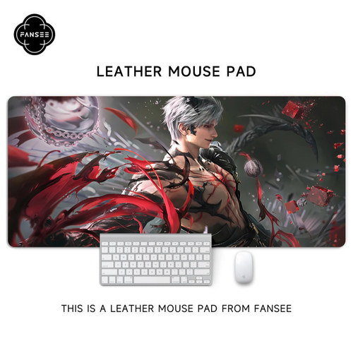 秦彻鼠标垫超大男生卡通炫酷帅气恋与深空个性宿舍电脑桌办公桌垫 - 图0