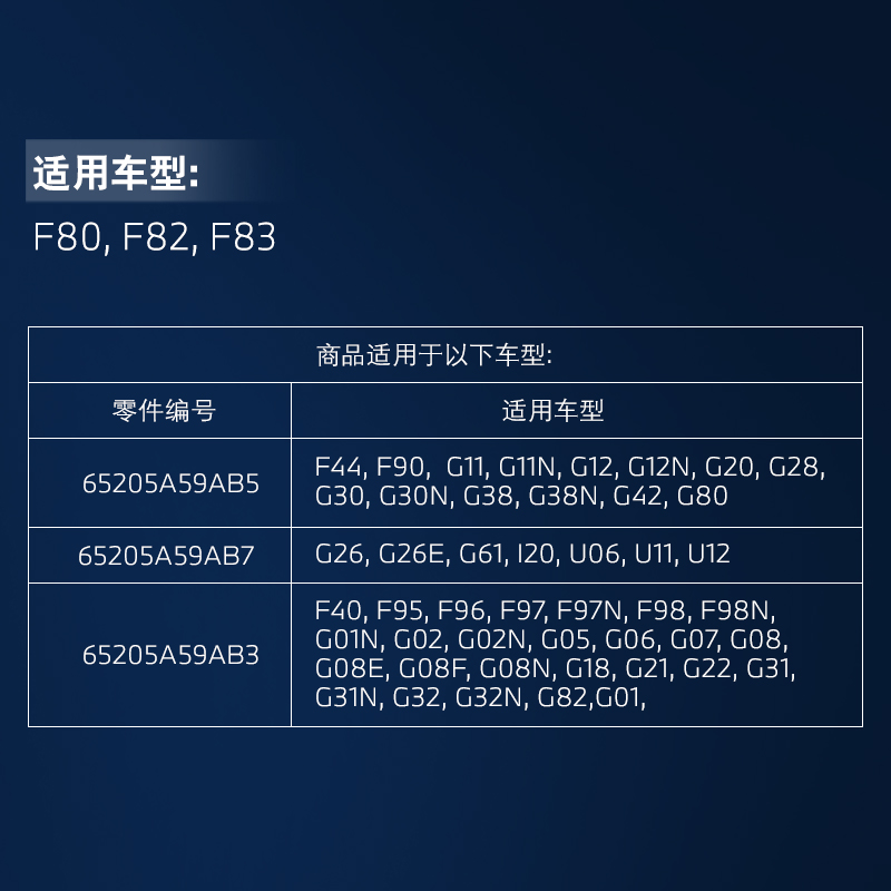 BMW/宝马原厂MPP碳纤维运动天线罩改装2/3系4系5系X5 M车型代金券 - 图2