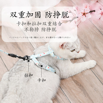 cat traction rope Internet ສະເຫຼີມສະຫຼອງ cat ເຊືອກຍ່າງຕ້ານການ breakaway ປັບເຊືອກ cat traction cat ເຊືອກອຸປະກອນສັດລ້ຽງ