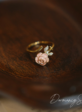 「玫瑰庄园」法式复古戒指
