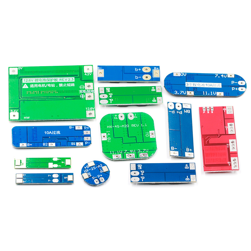 18650锂电池过充过放过流短路宝充电保护板模块1/2/3/4串 3.7/12V - 图3
