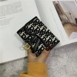 Брендовый бумажник, короткая сумка через плечо, складной кошелек, длинная маленькая сумка клатч, в корейском стиле