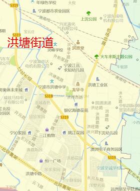 宁波市江北区地图路线定制2026 城市街道交通卫星区域划分贴图
