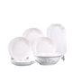Plate soup bowl set 4 dish 1 soup ancient soup spoon ceramic