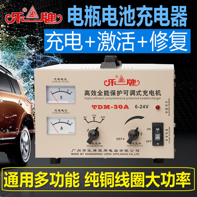Le brand car battery charger 12V24V pure copper