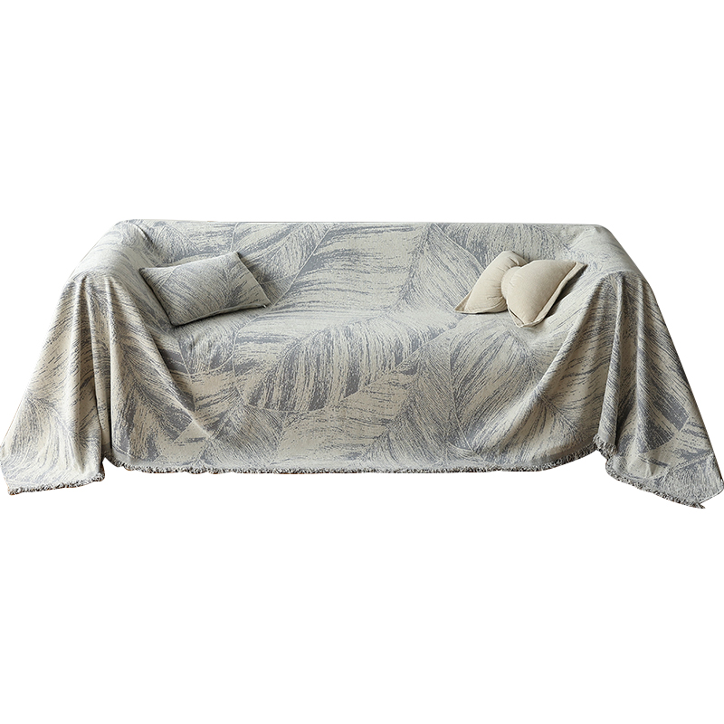高极感沙发盖布全盖四季通用沙发套罩防尘沙发巾沙发毯四季通用-图0