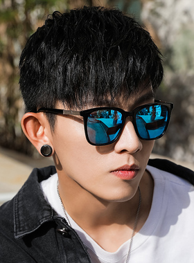 墨镜男士方形开车专用钓鱼太阳镜