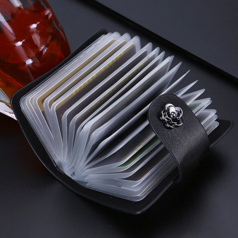 菱格牛皮小卡包女式多卡位 梦露风尚卡包