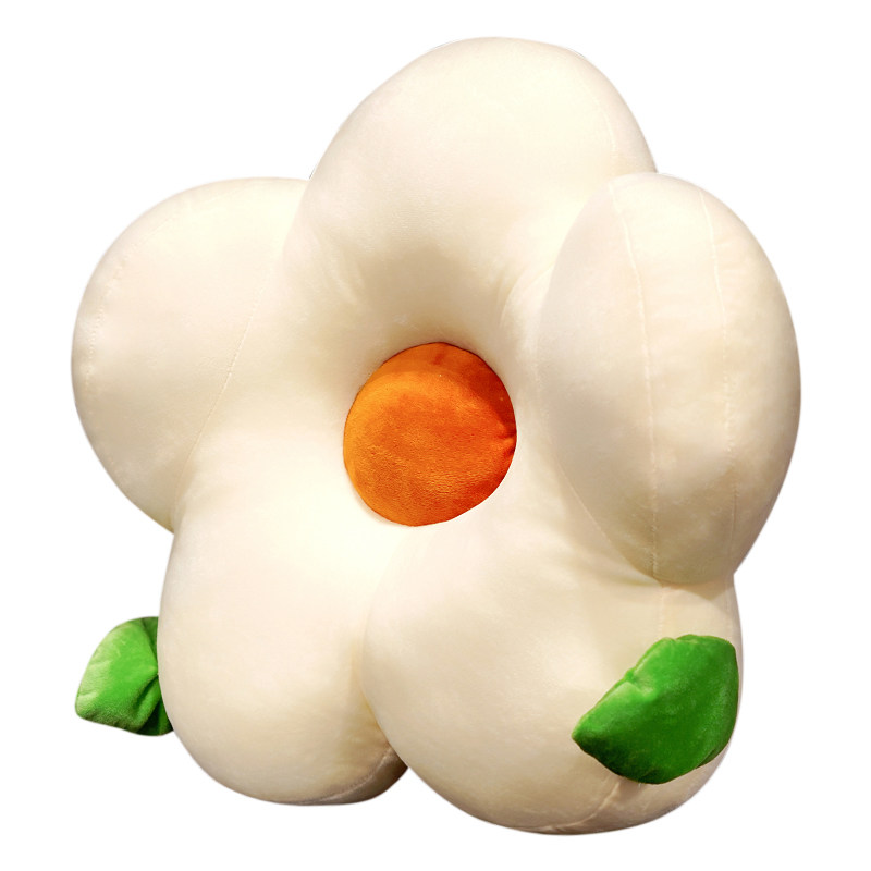 花朵抱枕靠背垫子沙发客厅午睡枕头 皮皮龙毛绒布艺类玩具