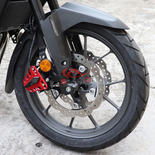适用本田CB500X CB400X CB400F改装配件前挡泥板加长挡泥瓦挡水板 - 图2