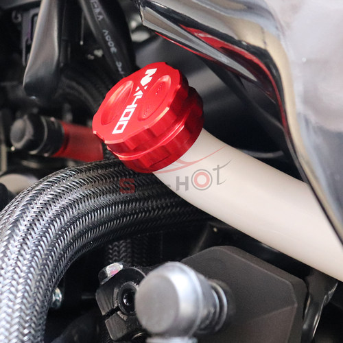 适用本田CB400X CB400F NX400改装配件CBR400R水箱盖冷却液水壶罩 - 图2