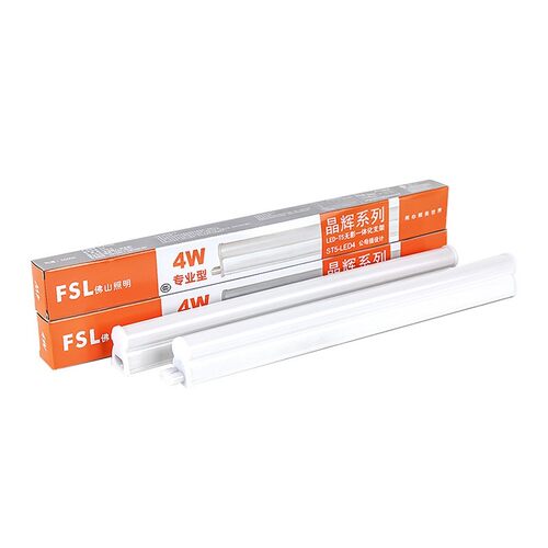 佛山照明灯管t5led一体灯二孔接线全套条形支架超亮节能商用家用 - 图3