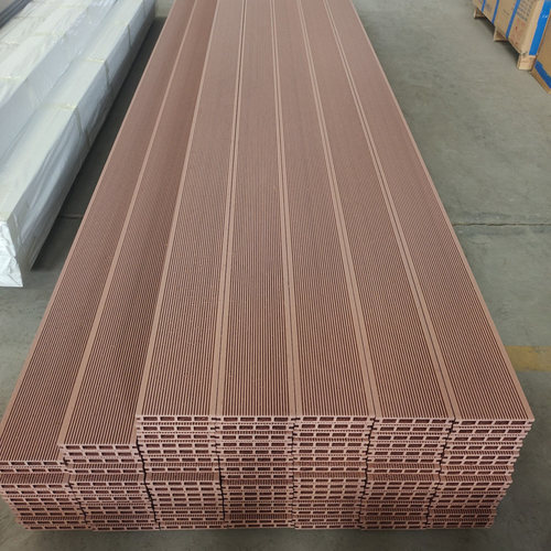 塑木地板户外庭院露台防腐木公园栈道二代共挤3D浮雕木纹木塑地板 - 图1