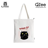 Оригинальный шоппер с молнией, сумка для выхода на улицу подходит для мужчин и женщин