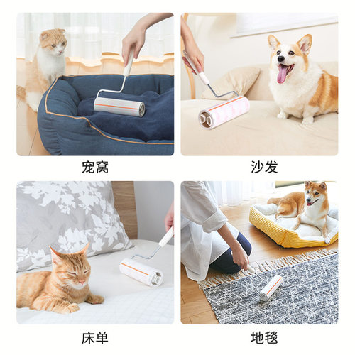 QZee日本nitto colocolo宠物除毛除螨强力粘毛器除过敏原滚筒粘尘 - 图3