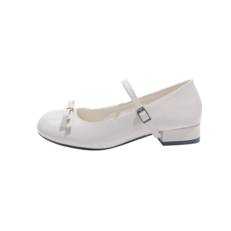 真皮~骄屿法式蝴蝶结玛丽珍鞋女2026新款学院风jk小皮鞋通勤单鞋,淘宝优惠券,粉丝福利购,淘宝优惠卷