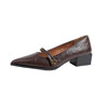 Single sheepskin shoes