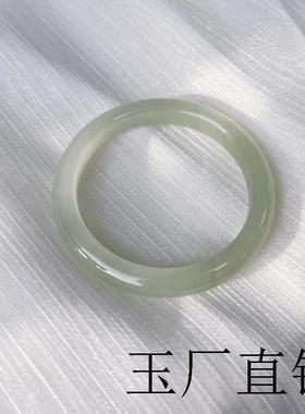 精品手镯气质油润玛瑙玉精心挑选冰晴底玉镯子正圈髓晴水色送礼