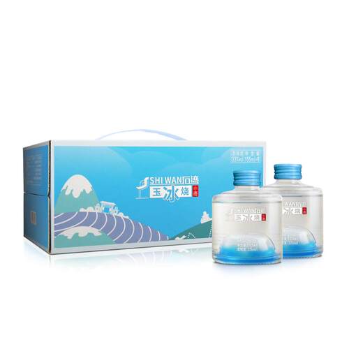 石湾玉冰烧33度玉冰烧小酒155mlx24瓶礼盒装白酒整箱 - 图0