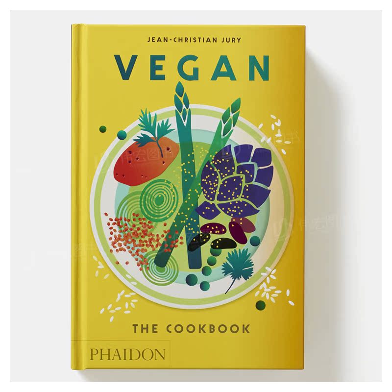 【预 售】【烹饪书】素食英文餐饮The Cookbook:Vegan精装Jean Phaidon Press出版 - 图0