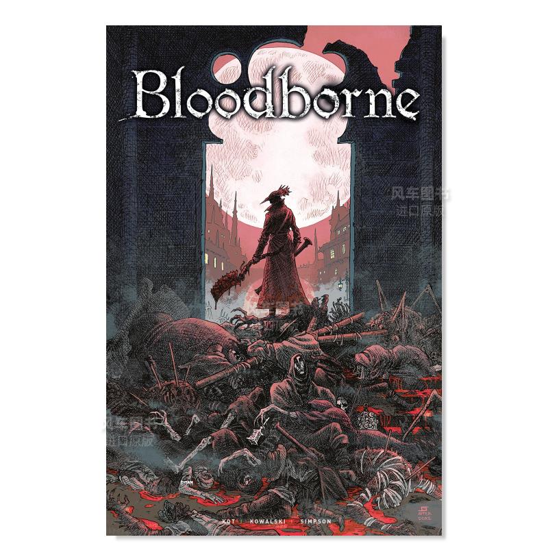 【预 售】血源系列英文漫画进口原版图书Bloodborne CollectionPiotrKowalski Titan Books - 图0