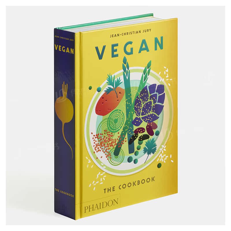 【预 售】【烹饪书】素食英文餐饮The Cookbook:Vegan精装Jean Phaidon Press出版 - 图1