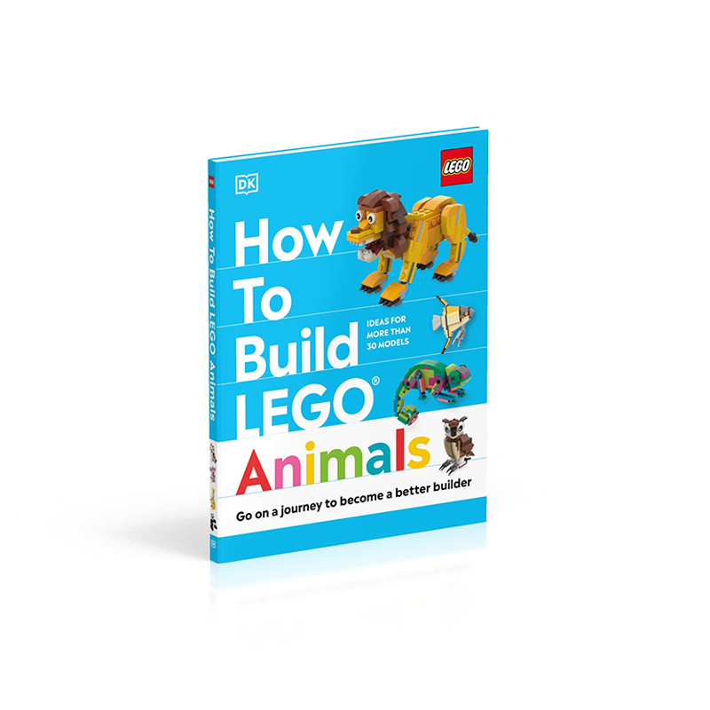 【预 售】如何搭建乐高动物： 成为更好的建筑师之旅英文生活综合How to Build LEGO® Animals精装DK - 图1