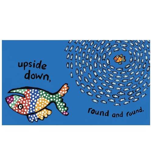 【预售】鱼儿欢呼Hooray for Fish英文儿童绘本自我认知情绪管理Lucy Cousins平装Walker Books UK进口原版书9781406345018 - 图1