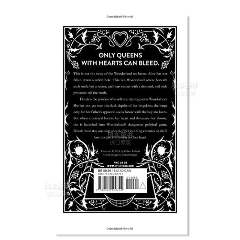 【现货】红心皇后英文青少年读物进口原版书平装Queen of Hearts Colleen Oakes著HarperTeen出版 - 图0
