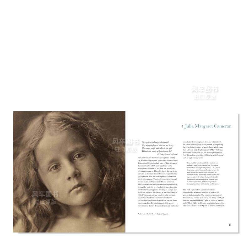 【预 售】朱丽亚·玛格丽特·卡梅隆:一首摄影诗 Julia Margaret Cameron: A Poetry of Photography 英文摄影集摄影师专辑原版图 - 图0