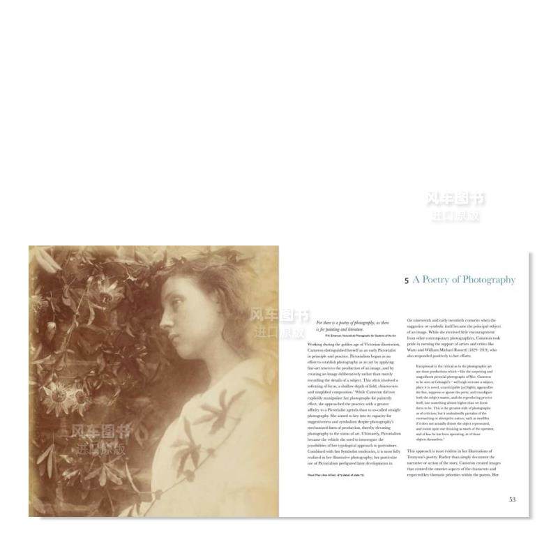 【预 售】朱丽亚·玛格丽特·卡梅隆:一首摄影诗 Julia Margaret Cameron: A Poetry of Photography 英文摄影集摄影师专辑原版图 - 图2