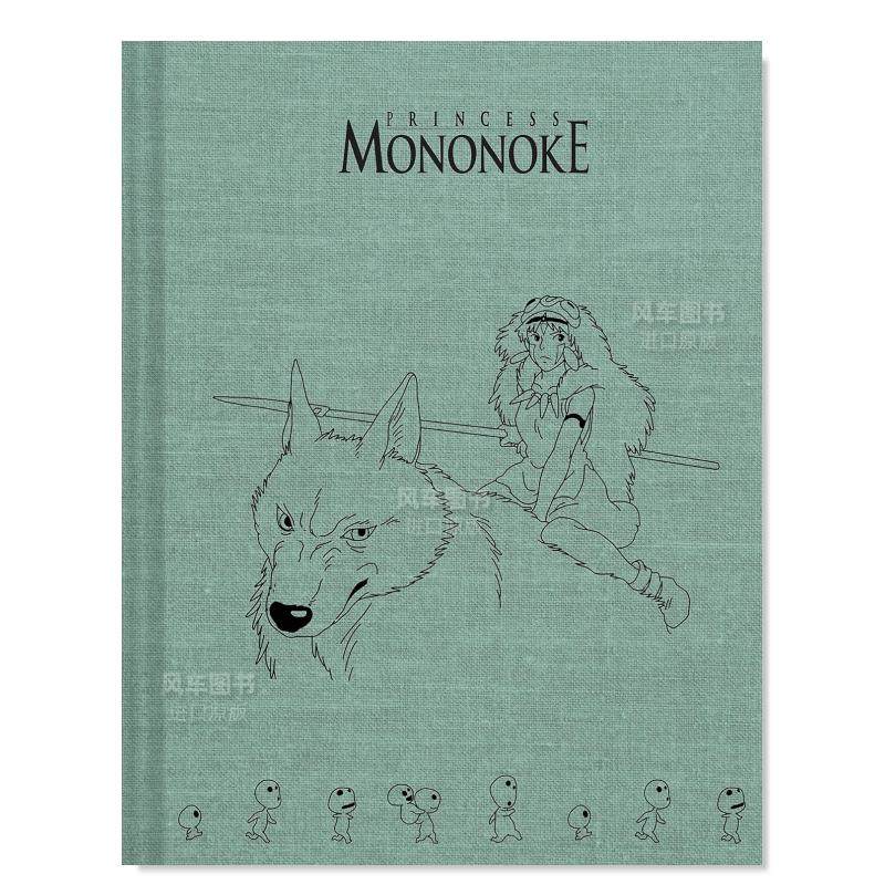 【预 售】幽灵公主素描本Princess Mononoke Sketc精装ook英文插画原画设定集 原版图书进口外版书籍Studio Ghibli Chronicle - 图3