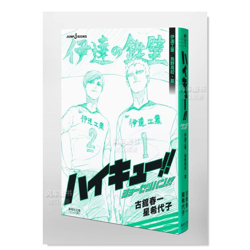 【预 售】排球少年!! 小说版 伊达工业/野鸟高校·夏 ハイキュ—！！ショ—セツバン！！　伊達工業／烏野高校·夏原版图书外版进 - 图3