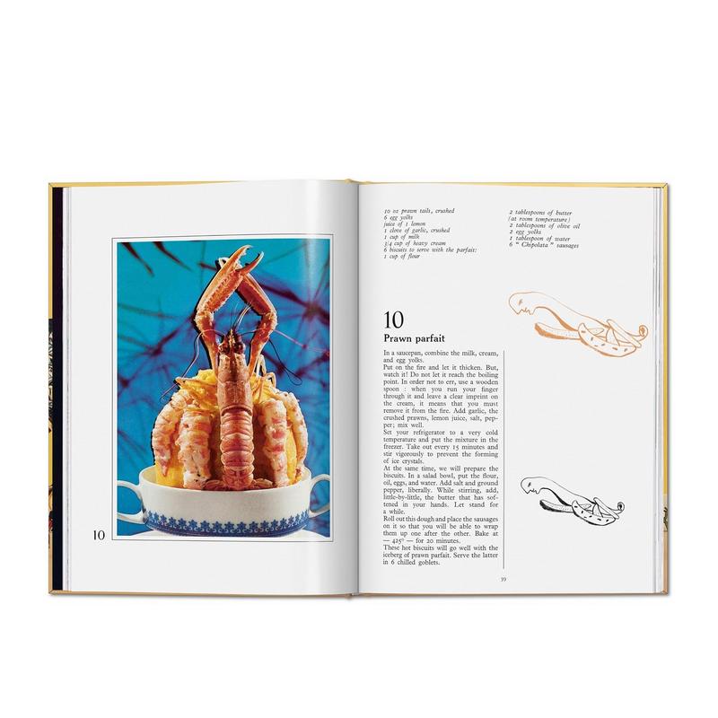 【预 售】【TASCHEN】达利菜谱.加拉的晚宴 Dalí. Les d?ners de Gala 原版英文艺术画册画集 - 图3