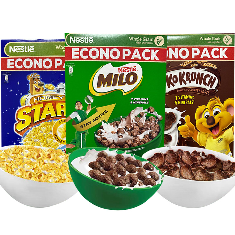 进口雀巢Nestla谷类早餐美禄可可球蜂蜜星星可可脆片儿童营养冲饮,淘宝优惠券,粉丝福利购,淘宝优惠卷