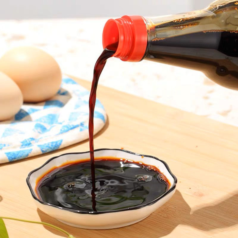 台湾进口金兰生抽炒菜红烧凉拌蘸酱油老抽上色家用黄豆酿造590ml
