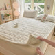 Rabbit Plush Milk Velvet Mattress Mattress Warm Winter Plus Velvet Tatami Thin Coral Velvet Blanket Machine Washable