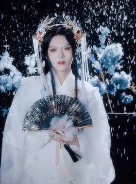 卿九家的原创汉服发饰水晶配饰