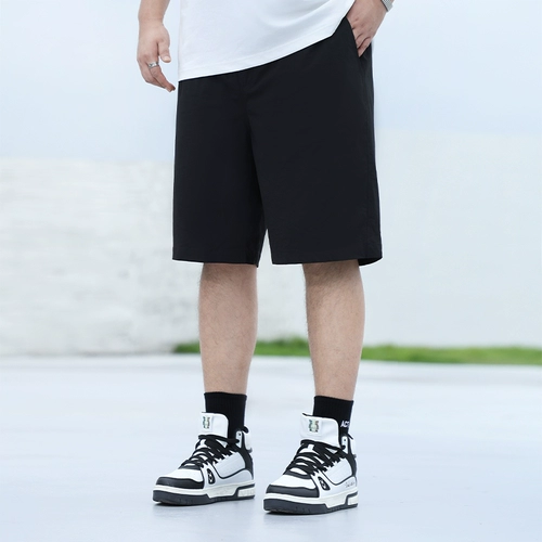 Дышащие летние тонкие спортивные шорты, штаны, большой размер, свободный крой