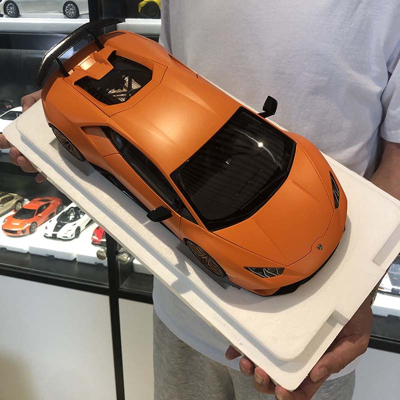 沙沙汽车模型Autoart奥拓1:12兰博基尼Huracan Performante小牛 - 图0