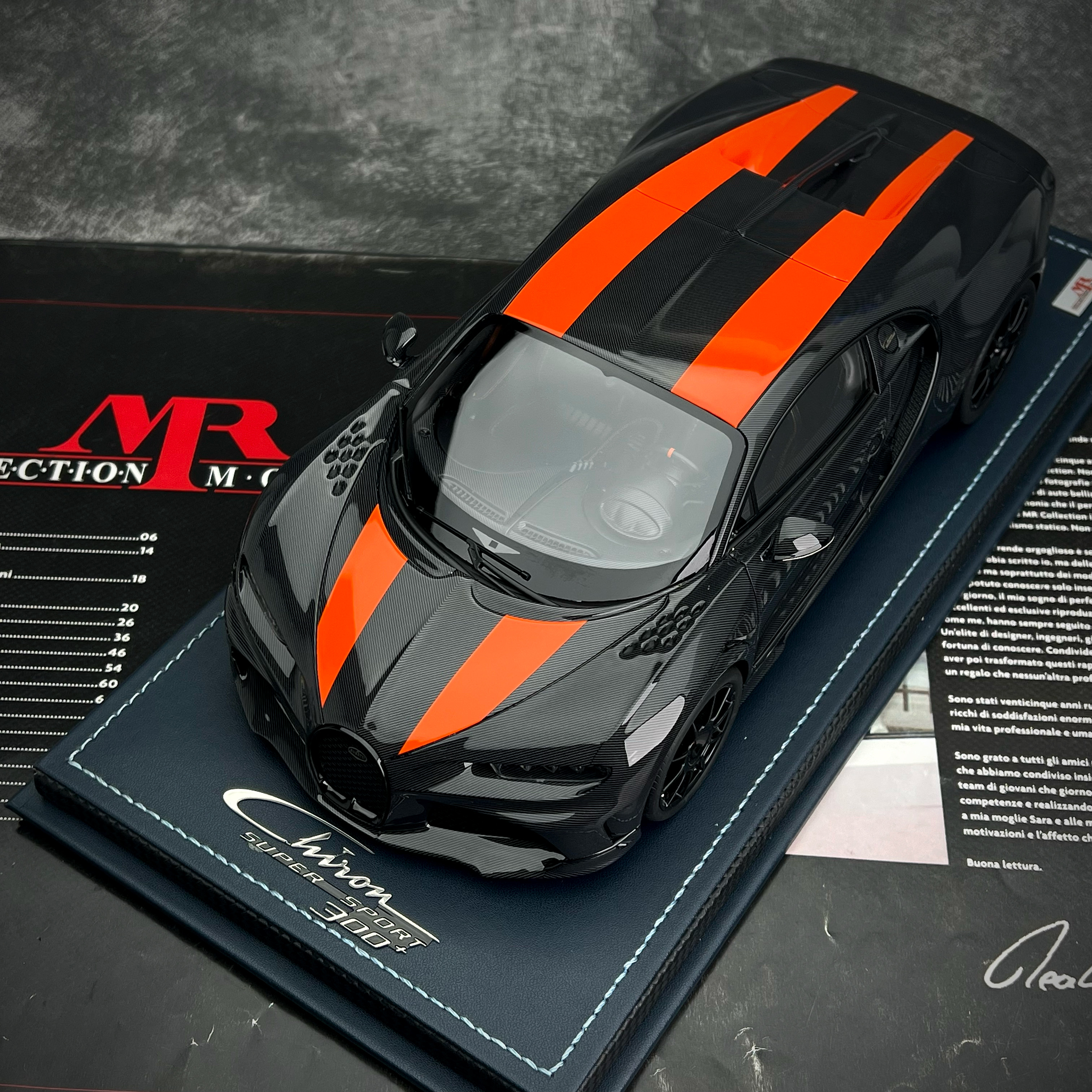 MR1:18布加迪Chiron Supersport 300+超跑树脂 - 图3