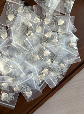 forever爱心吊坠项链送女朋友的礼物bm风同款平替女学生党饰品