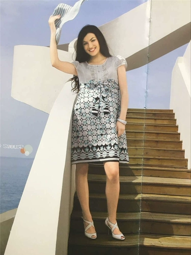 Детская мода беременная женщина платья в этой жизни 1282