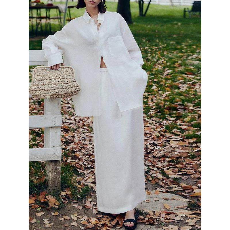 【现货】Rouje Life亚麻轻盈舒适宽松防晒度假衬衫松驰感三件套,淘宝优惠券,粉丝福利购,淘宝优惠卷