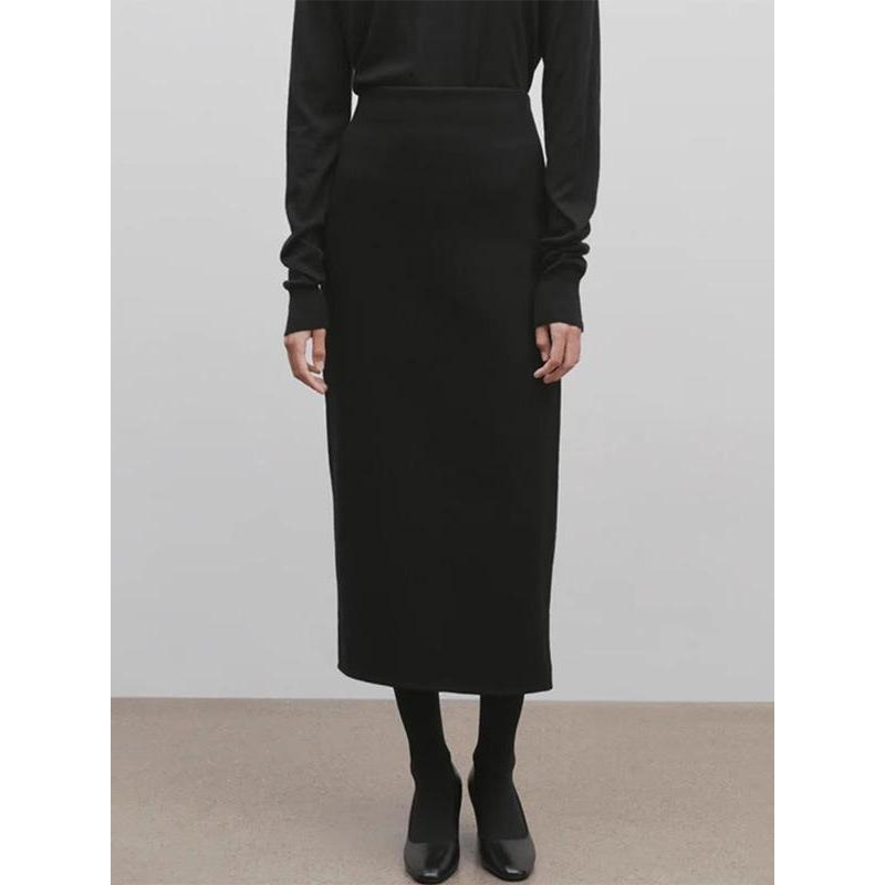 【现货】Rouje Life羊毛半身裙女高腰半裙显瘦过膝毛呢包臀裙,淘宝优惠券,粉丝福利购,淘宝优惠卷