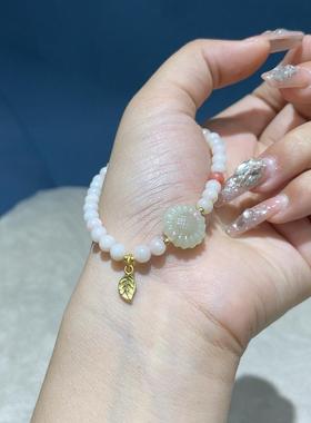 天然新中式葫芦吊坠手链