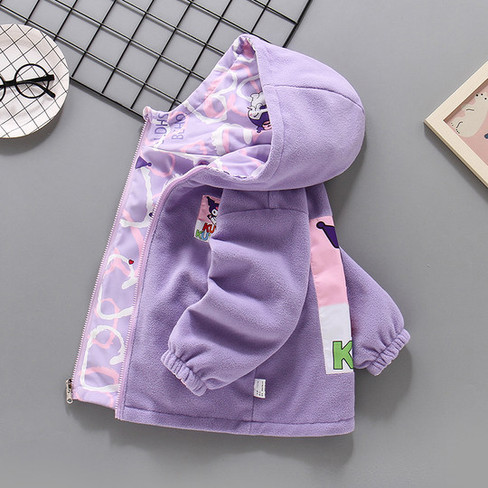 Chaqueta polar y chaqueta polar niña