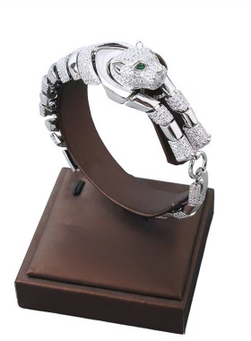 满钻手链花纹豹子手链